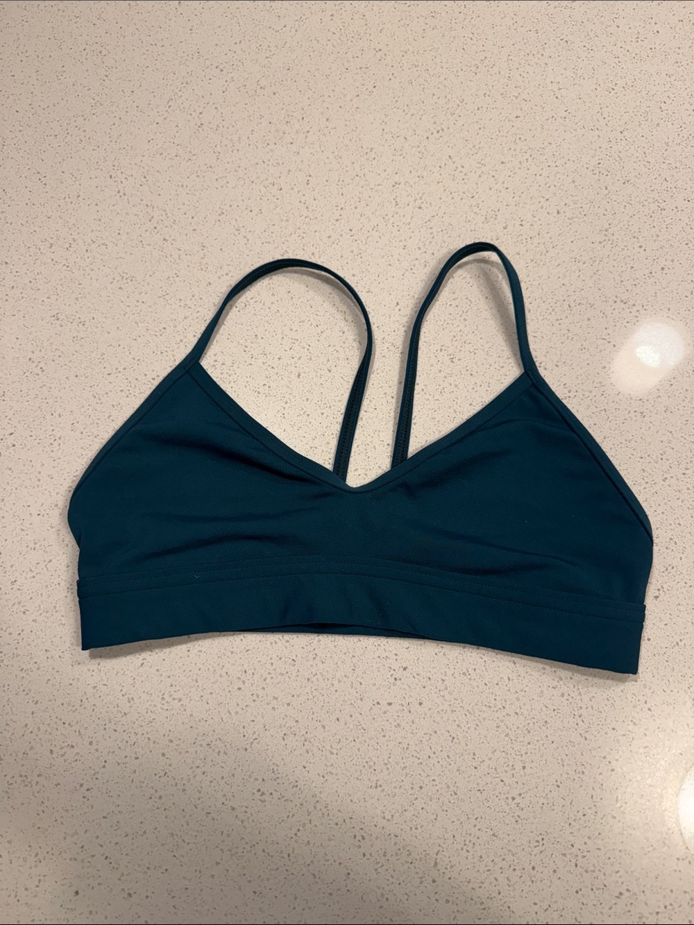 Jolyn Clothing Teal Strappy Swim Bikini Top